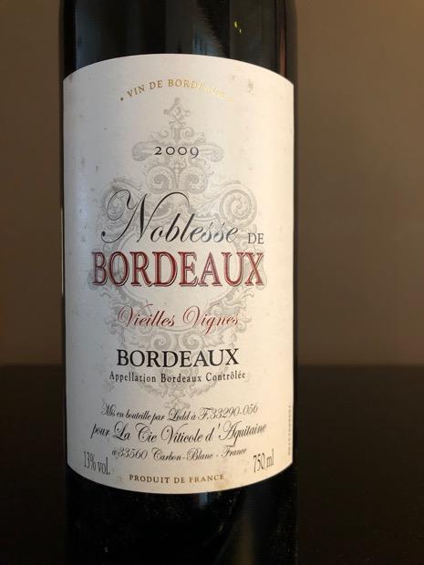 Noblesse De Bordeaux Cellartracker