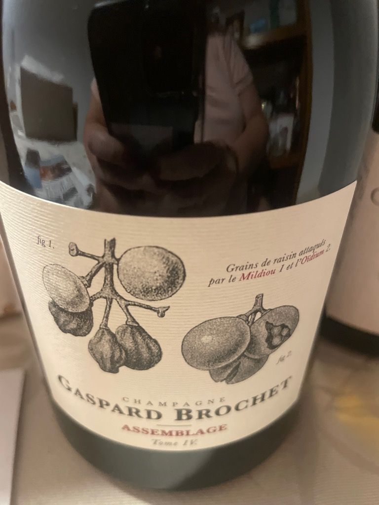 N.V. Gaspard Brochet Champagne Brut Nature Assemblage PN + CH Tome