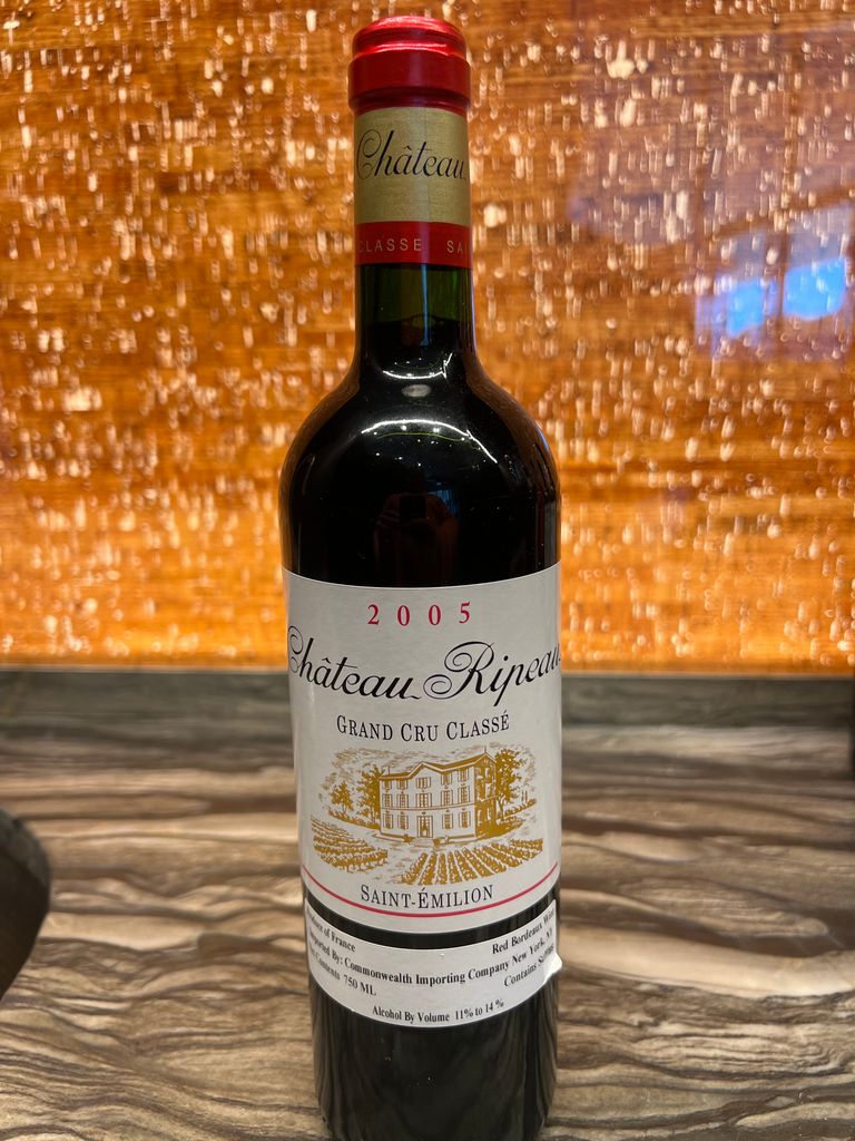 2005 Château Ripeau, France, Bordeaux, Libournais, Saint-Émilion Grand ...