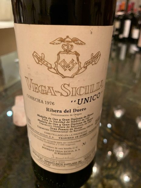 1979 Bodegas Vega-Sicilia Ribera del Duero Único - CellarTracker