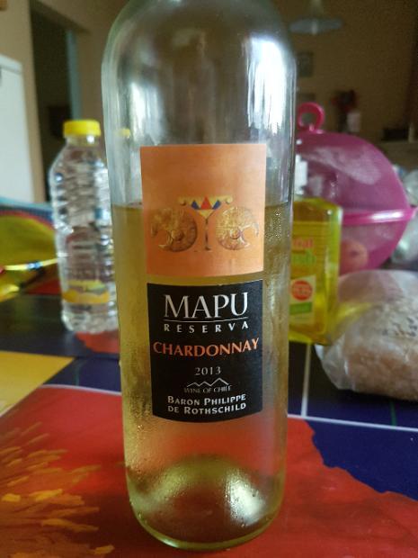 09 Baron Philippe De Rothschild Chardonnay Mapu Reserva Chile Maipo Valley Cellartracker