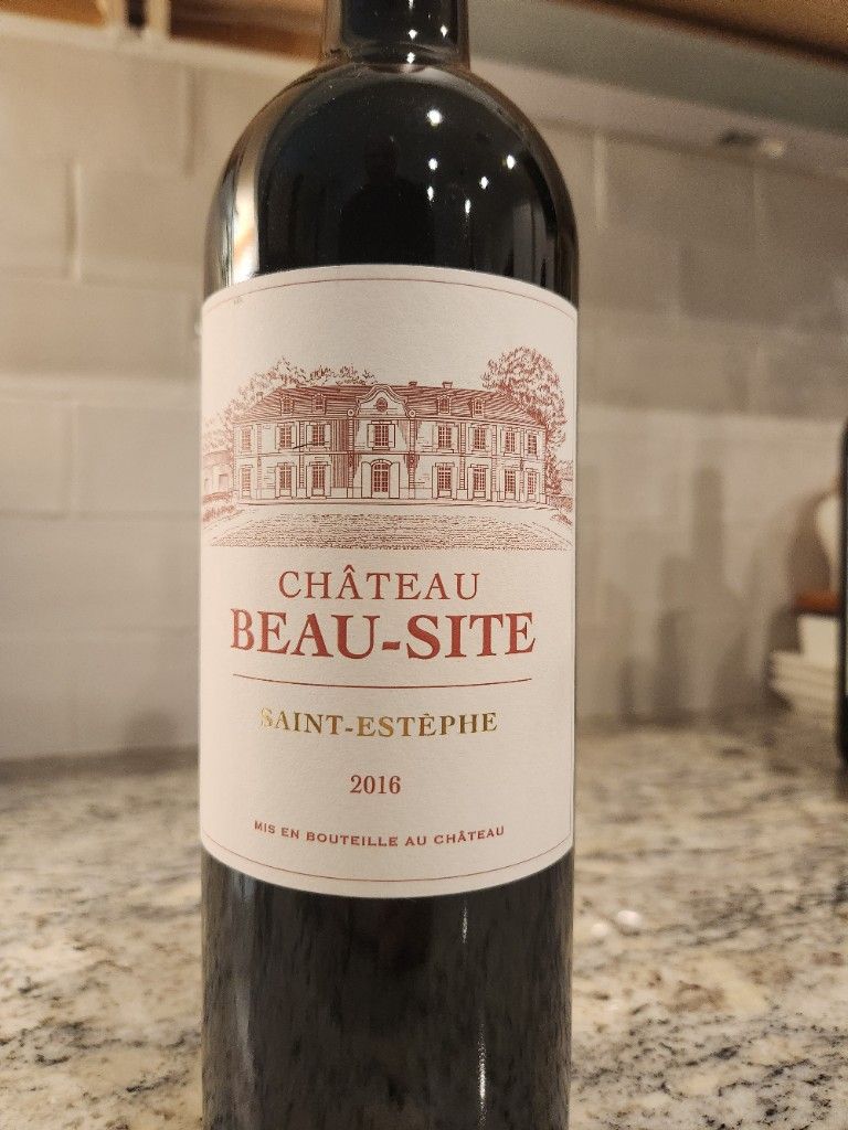 2016 Château Beau-Site - CellarTracker