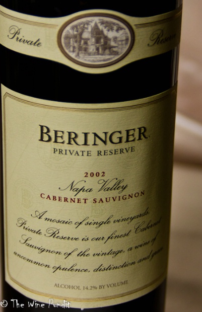 2001 Beringer Vineyards Cabernet Sauvignon Private Reserve - CellarTracker