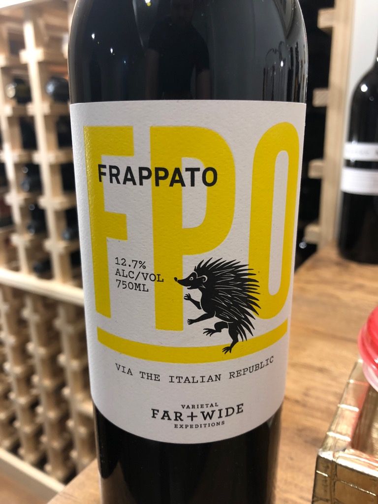 2019 WINC Buellton Frappato Far + Wide, Italy, Sicily, Terre Siciliane