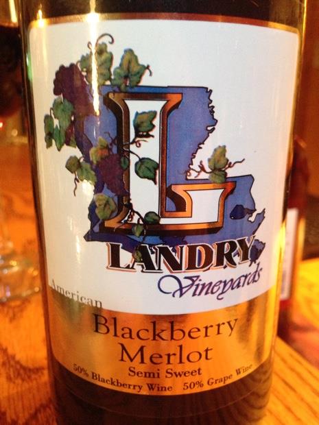 landry's wine list