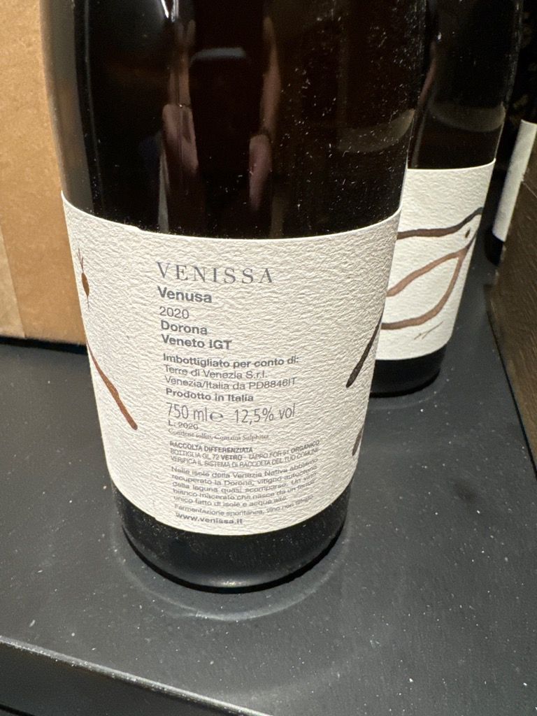 2020 Venissa Dorona Bianco Venusa Veneto IGT - CellarTracker
