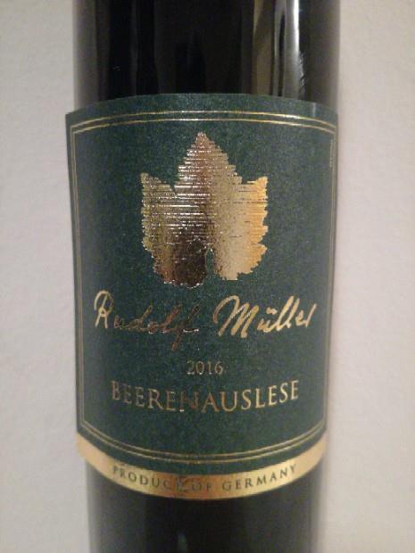 1993 Rudolf Muller Beerenauslese Germany Pfalz Cellartracker