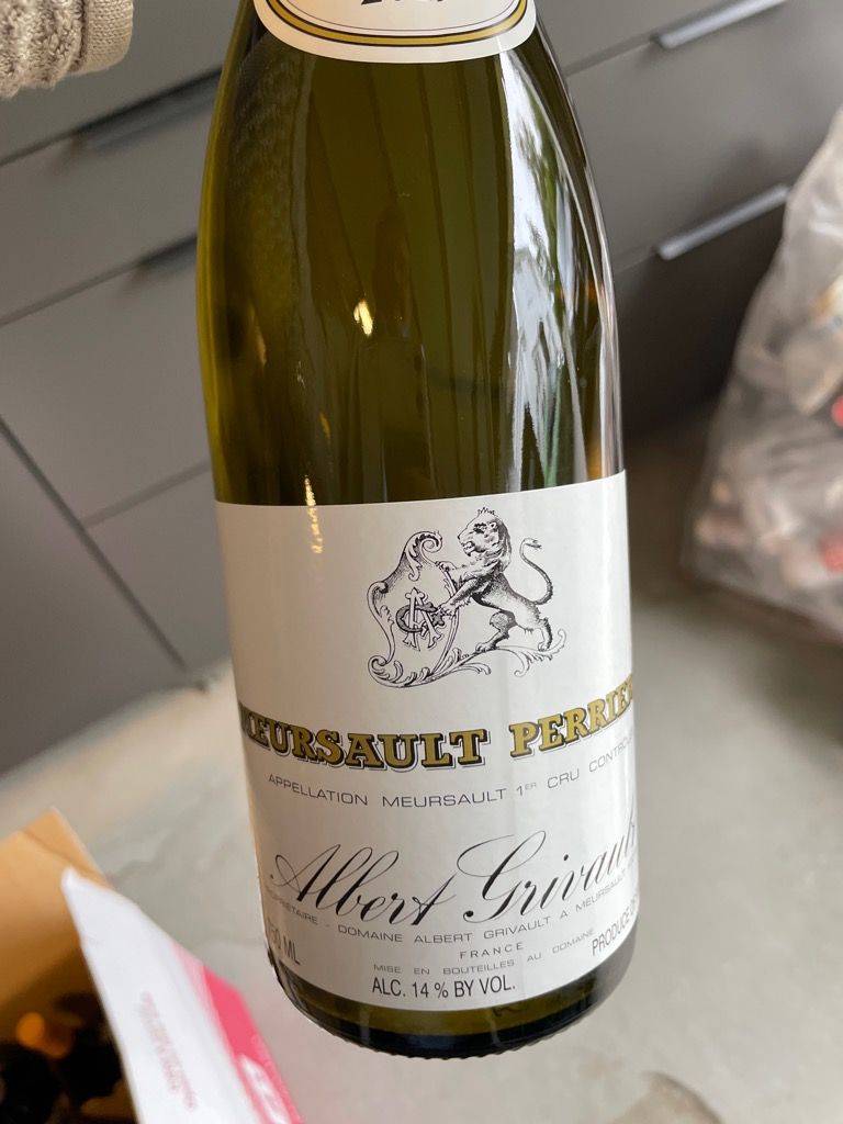 2019 Albert Grivault Meursault 1er Cru Perrières - CellarTracker