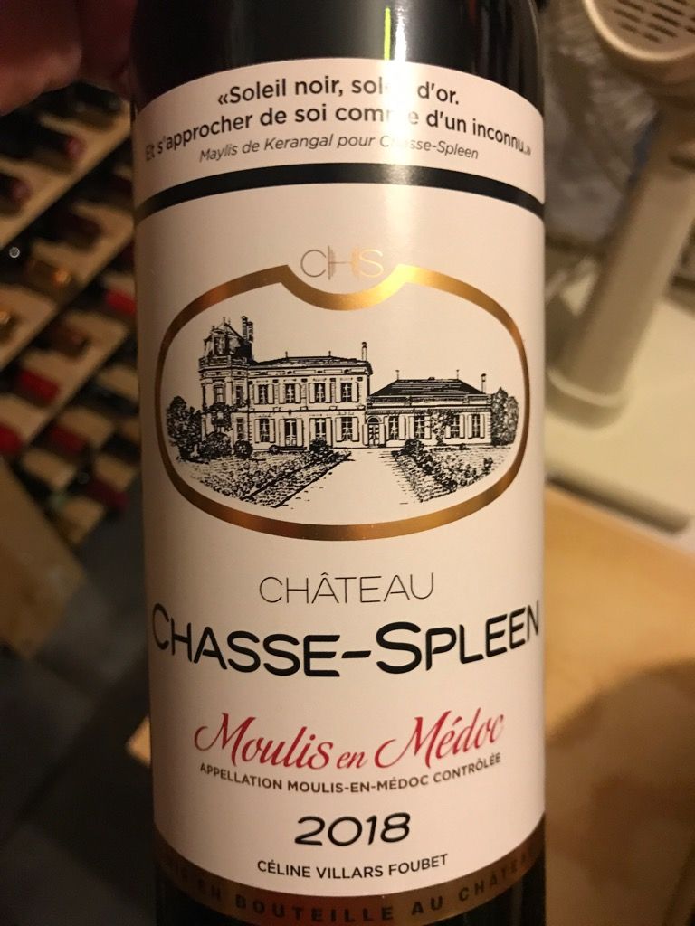2018 Château Chasse-Spleen, France, Bordeaux, Médoc, Moulis en Médoc ...