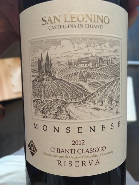 2012 Tenimenti Angelini Chianti Classico Monsenese Riserva, Italy ...