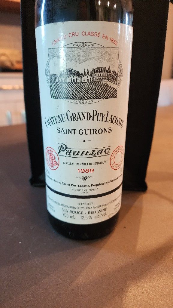 1989 Château Grand-Puy-Lacoste - CellarTracker