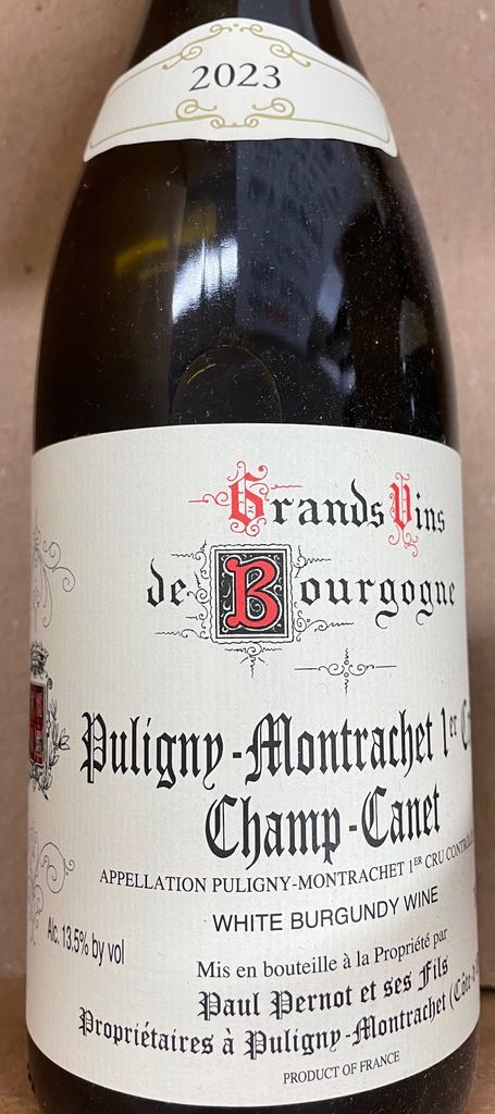2011 Paul Pernot et ses Fils Puligny-Montrachet 1er Cru Champs