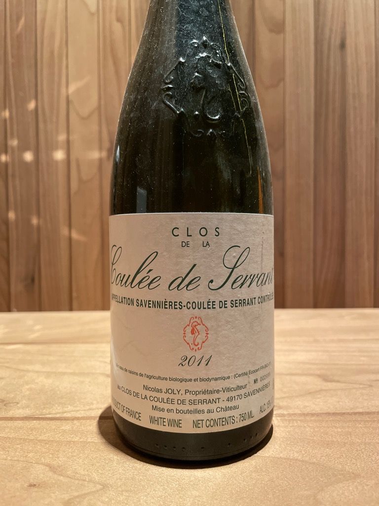 2011 Nicolas Joly Clos de la Coulée de Serrant - CellarTracker