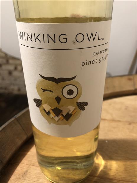 Nv Winking Owl Vineyards Pinot Grigio Usa California Napa Valley Cellartracker