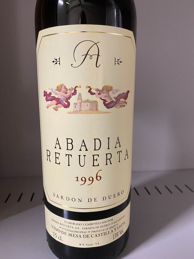 1996 Abadia Retuerta Selección Especial Sardon de Duero