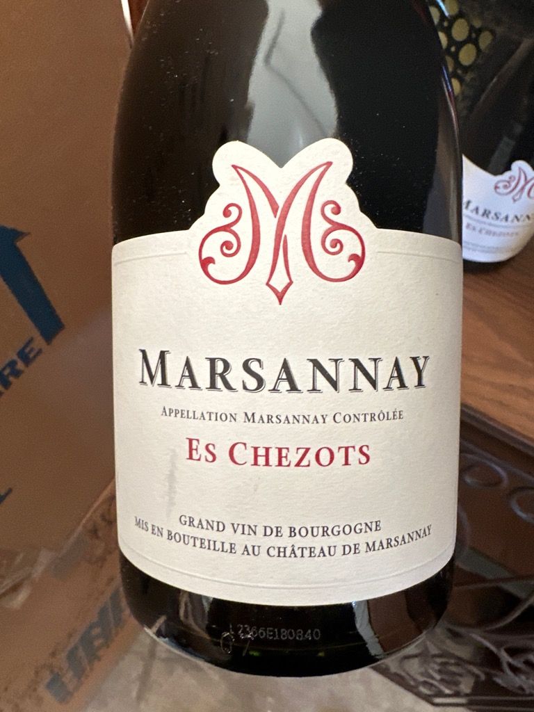 Vin rouge - Bourgogne - Château de Marsannay 2017