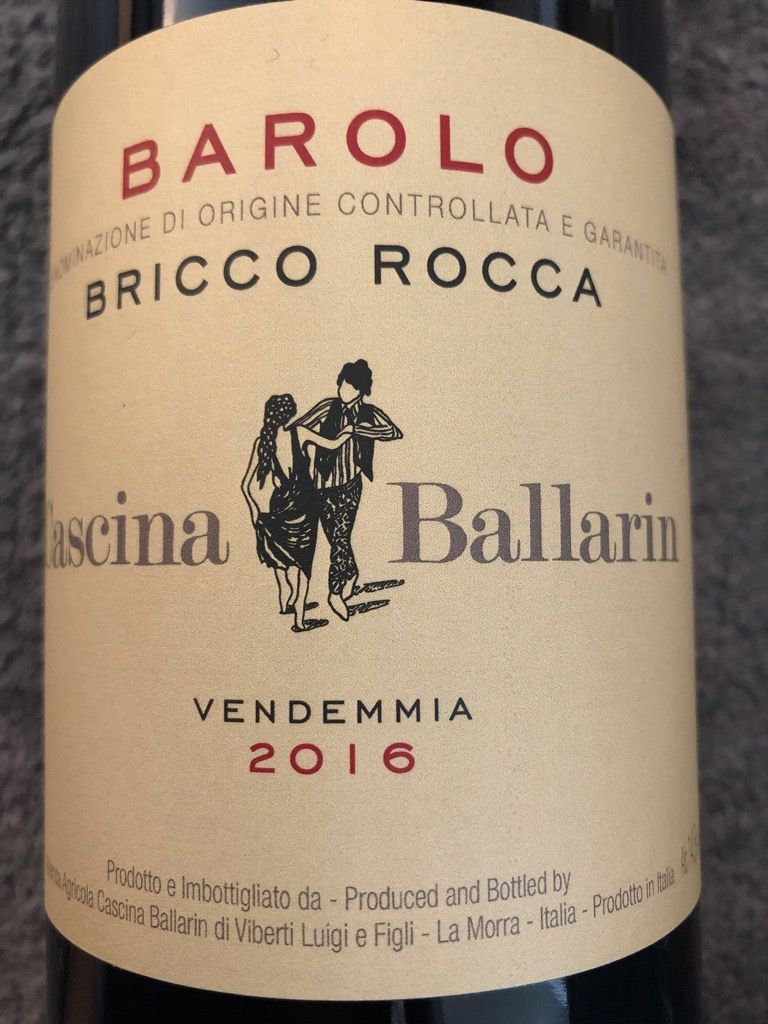 2016 Cascina Ballarin Barolo Bricco Rocca - CellarTracker