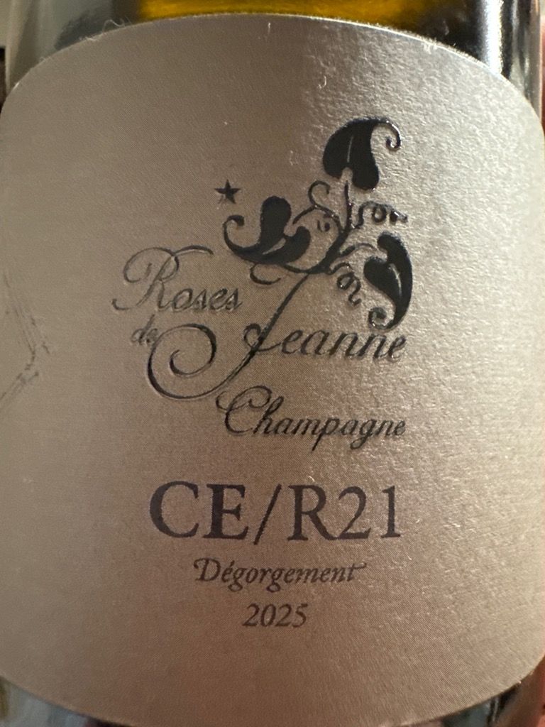 N.V. Roses de Jeanne / Cédric Bouchard Champagne CE/R21
