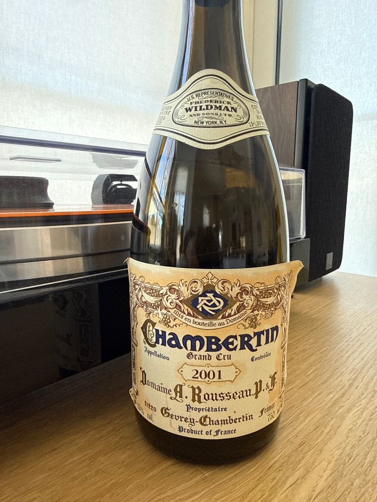 2001 Domaine Armand Rousseau Père et Fils Chambertin - CellarTracker