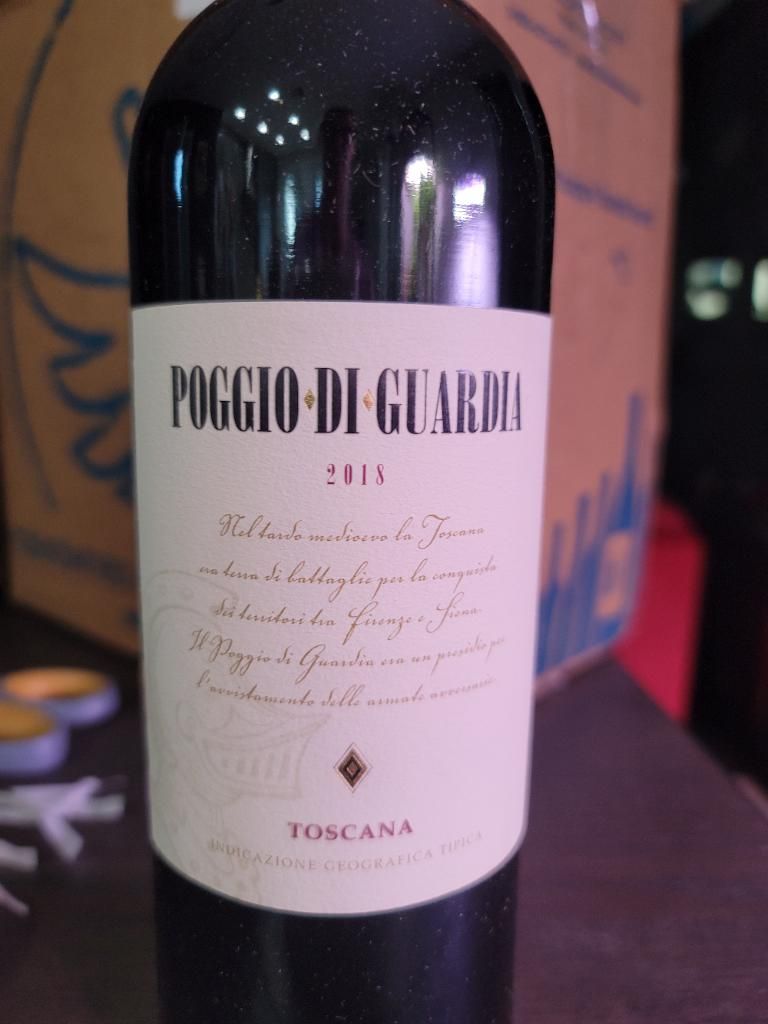 2018 Poggio di Guardia Toscana IGT, Italy, Tuscany, Toscana IGT