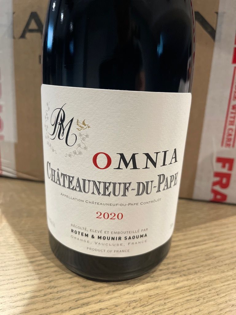 2021 Rotem & Mounir Saouma Châteauneuf-du-Pape Omnia - CellarTracker