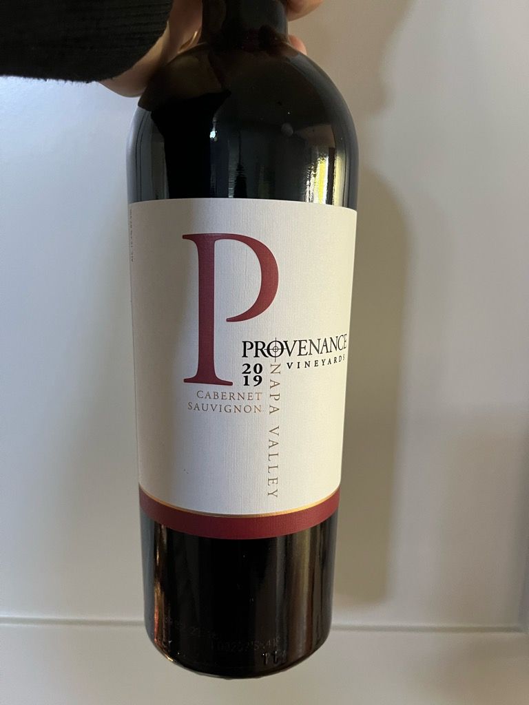 2019 Provenance Vineyards Cabernet Sauvignon Napa Valley