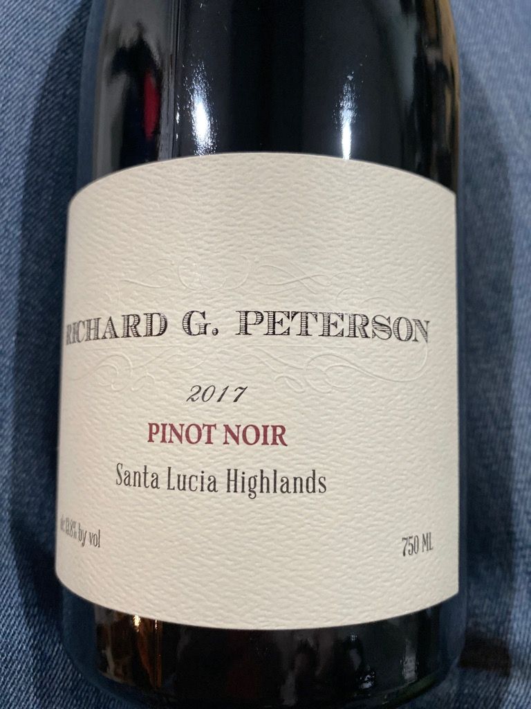2017 Amuse Bouche Pinot Noir Richard G. Peterson - CellarTracker
