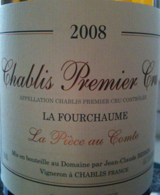 2007 Jean-Claude Bessin Chablis 1er Cru Fourchaume La Pièce au
