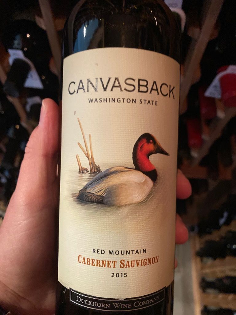 2018 Canvasback Cabernet Sauvignon - CellarTracker