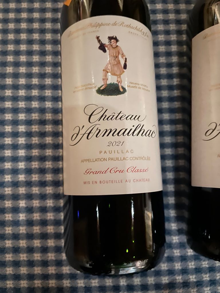 2021 Château d'Armailhac - CellarTracker