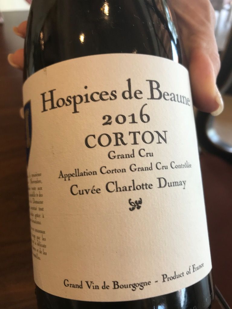 2016 Hospices de Beaune Corton-Cuvée Charlotte Dumay - CellarTracker