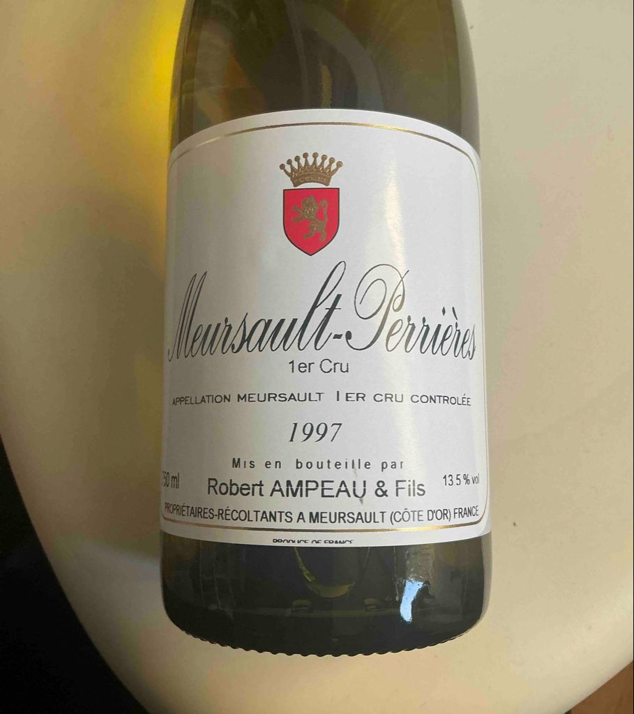 1999 Robert Ampeau & Fils Meursault 1er Cru Les Perrières