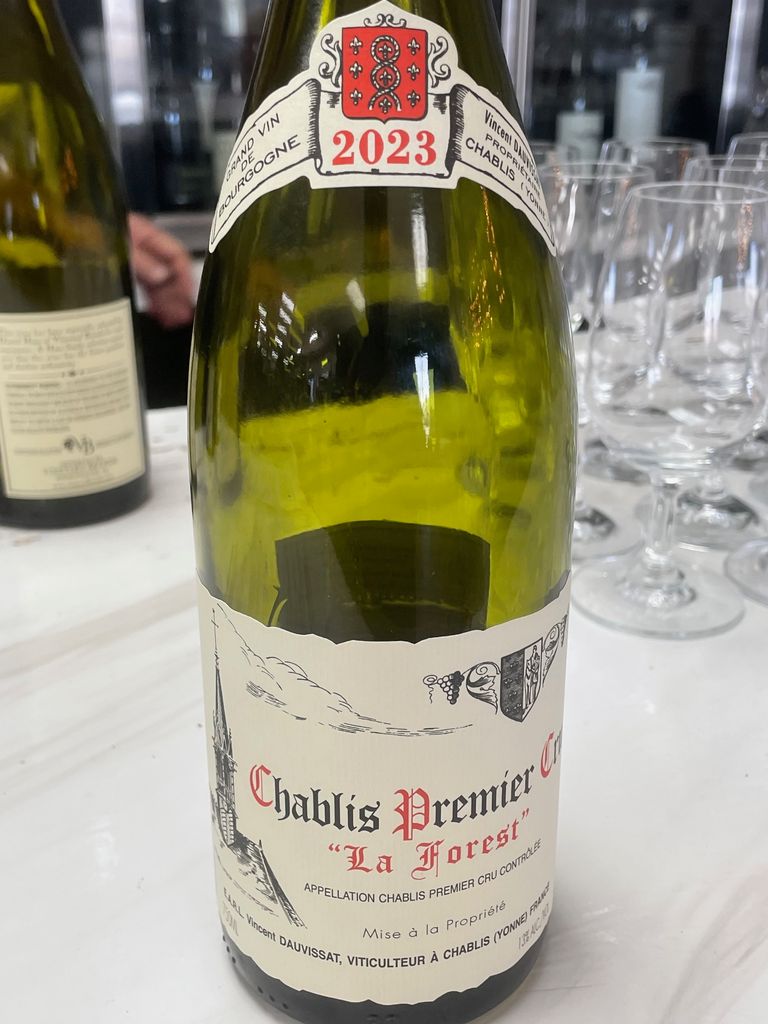 2023 Vincent Dauvissat (René & Vincent) Chablis 1er Cru La Forest