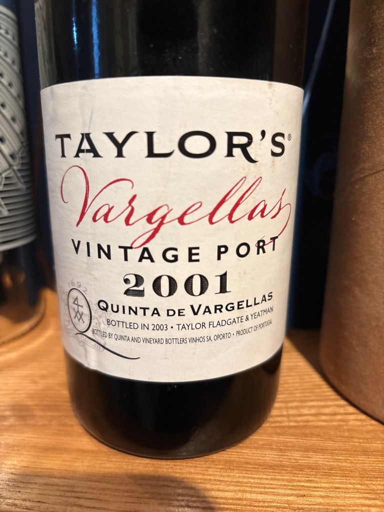2001 Taylor (Fladgate) Porto Vintage Vargellas - CellarTracker