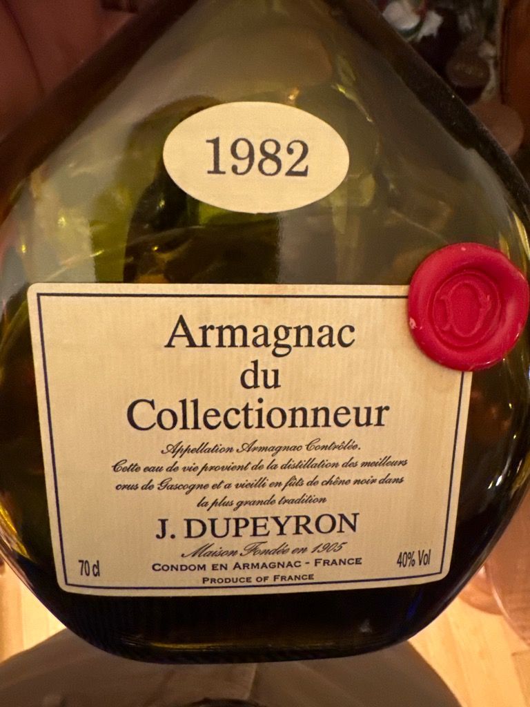 DUPEYRON 1963 COLLECTIONNEUR デュペイロン アルマニャック