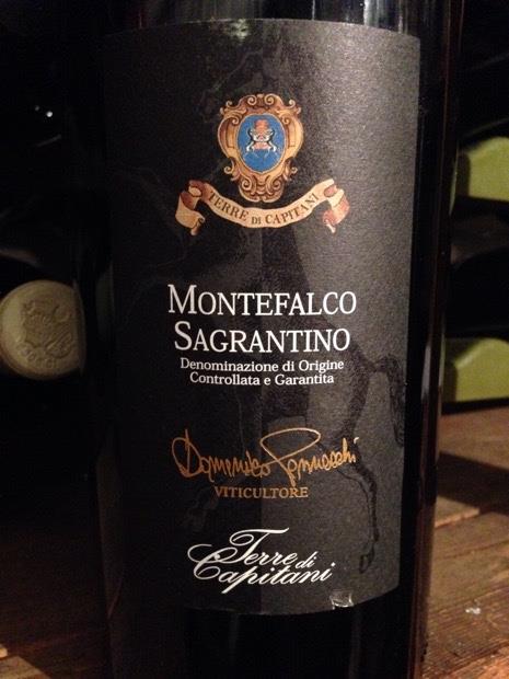 2007 Domenico Pennacchi Montefalco Sagrantino, Italy, Umbria ...