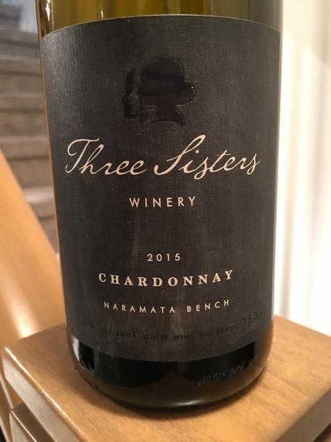 2017 Three Sisters Winery Chardonnay, Canada, British Columbia ...