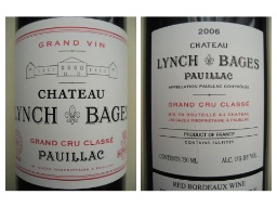 2006 Château Lynch-Bages, France, Bordeaux, Médoc, Pauillac