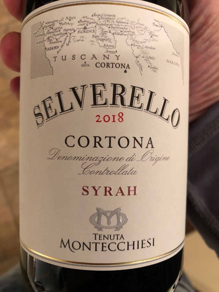 2017 Tenuta Montecchiesi Cortona Selverello, Italy, Tuscany, Cortona ...