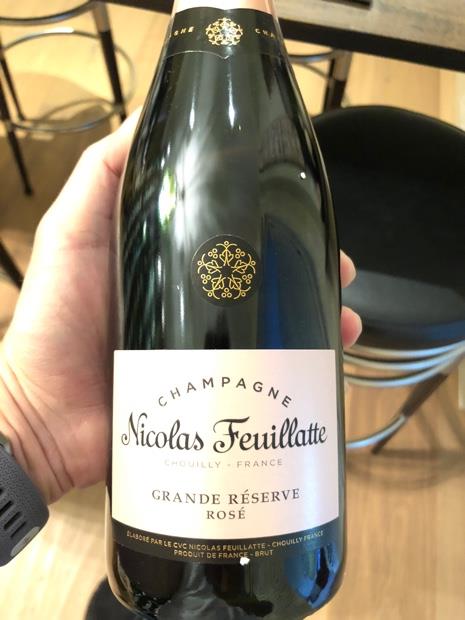 Champagne Réserve CellarTracker Grande Feuillatte N.V. - Nicolas Rosé