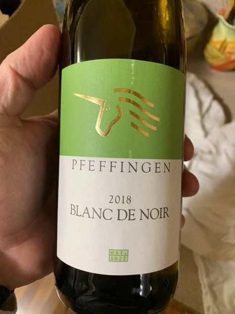 2018 Weingut Pfeffingen Sp tburgunder Blanc de Noir trocken