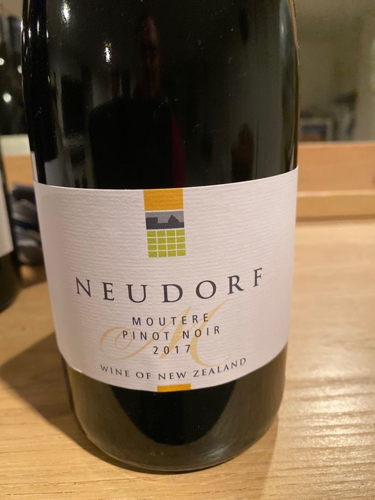 2017 Neudorf Pinot Noir Moutere, New Zealand, South Island, Nelson ...