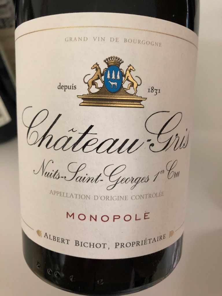 2018 Maison Albert Bichot Nuits-Saint-Georges 1er Cru Château Gris