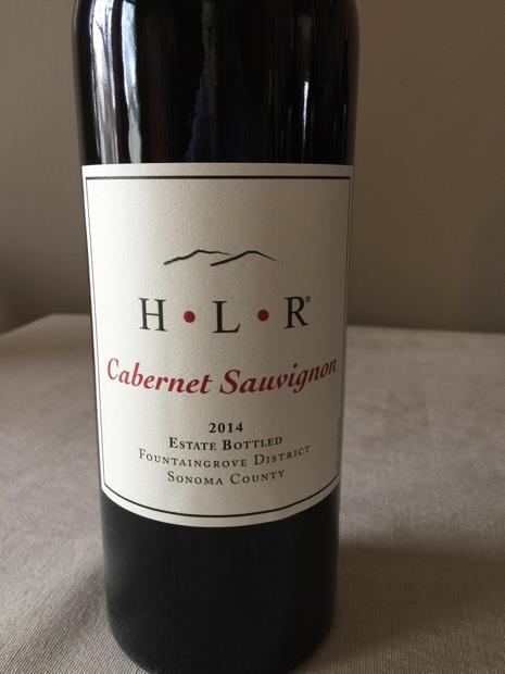 2014 HLR Cellars Cabernet Sauvignon Estate Reserve, USA, California ...