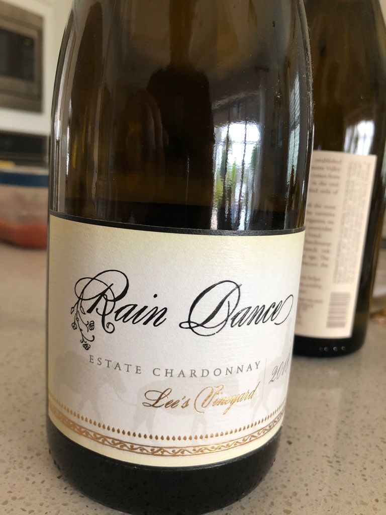 2020 Rain Dance Vineyards Chardonnay Lee s Vineyard USA Oregon 