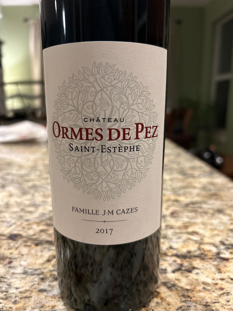2017 Château Ormes de Pez - CellarTracker
