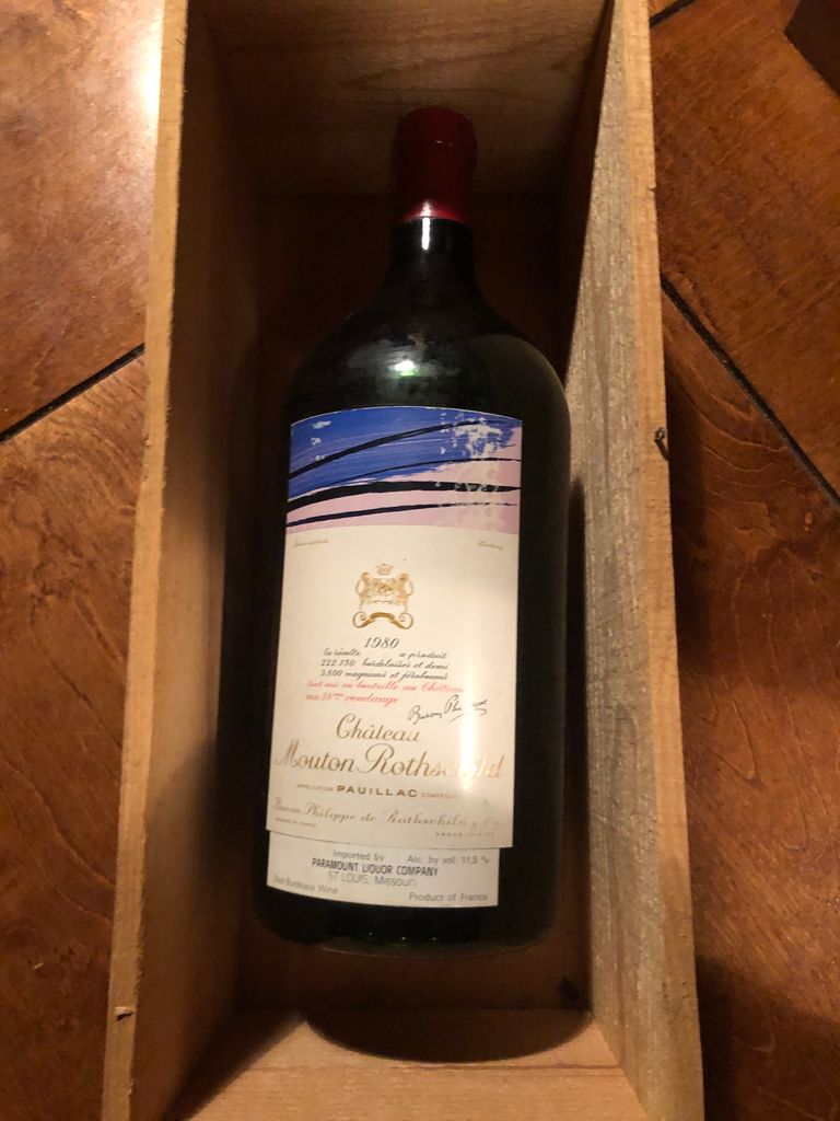 1980 Château Mouton Rothschild - CellarTracker