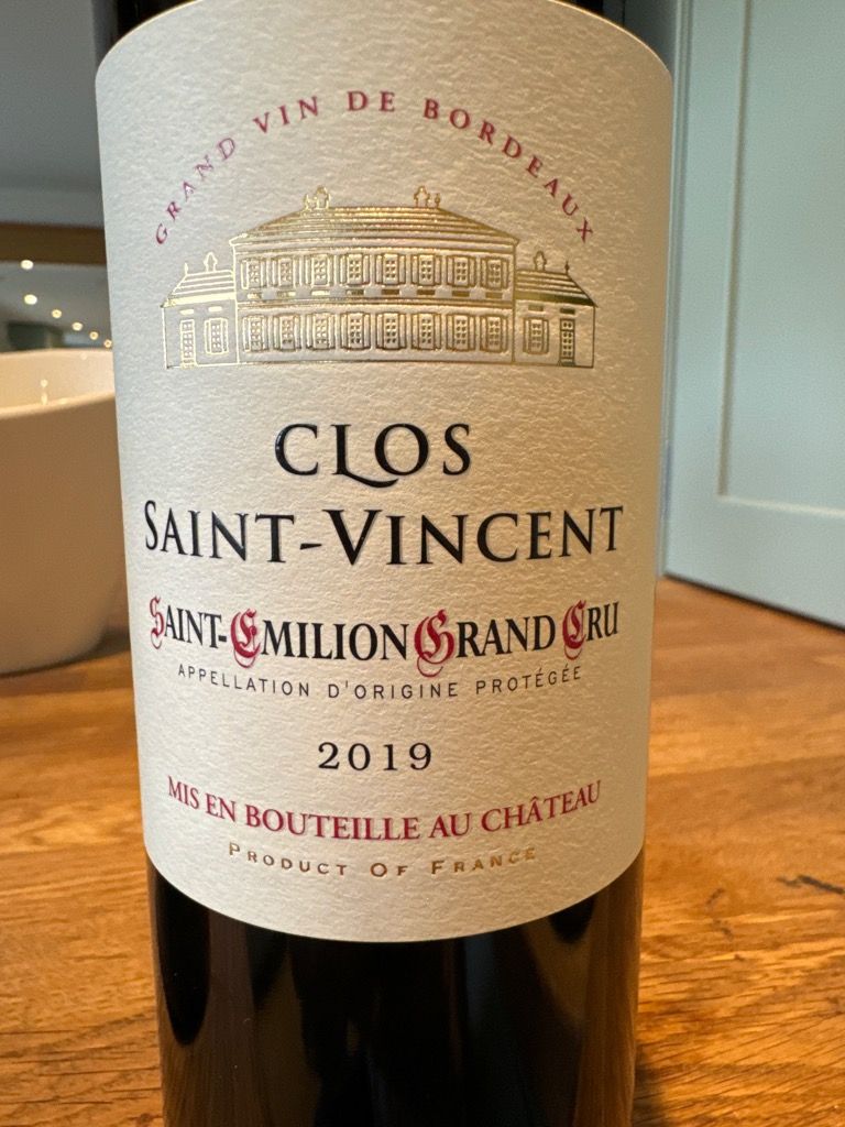 2023 Clos Saint-Vincent, France, Bordeaux, Libournais, St. Émilion ...