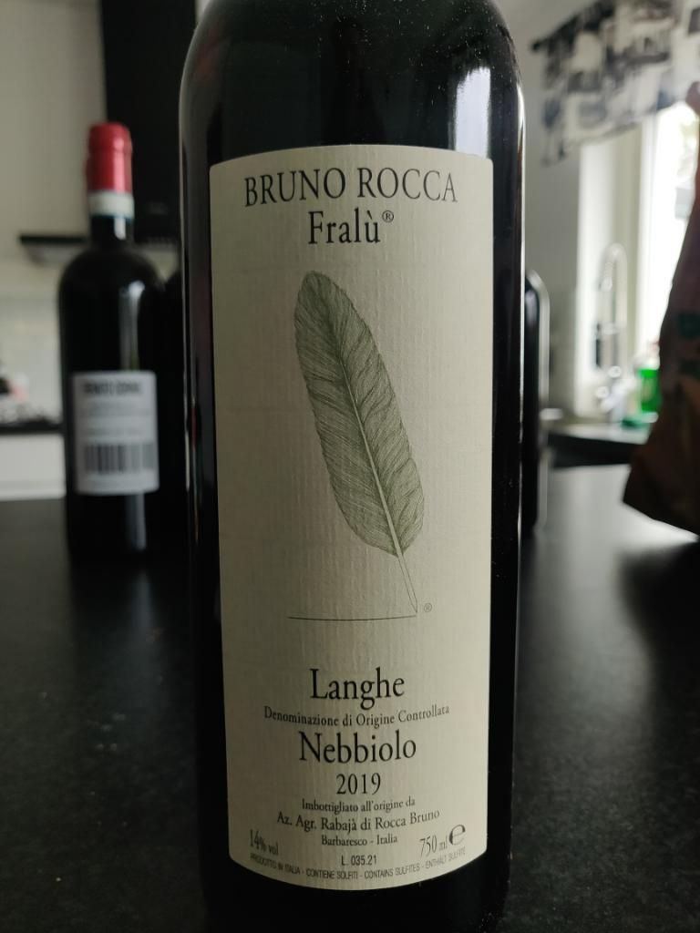 2019 Bruno Rocca Langhe Nebbiolo Fralu, Italy, Piedmont, Langhe, Langhe ...