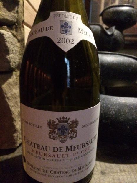 2002 Domaine du Château de Meursault Meursault 1er Cru - CellarTracker